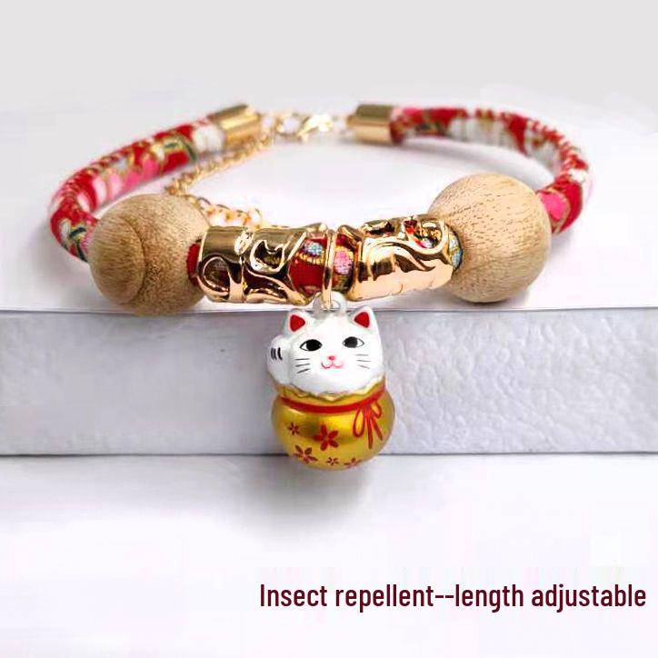 Floh- & Zeckenabwehrhalsband für Katzen & Hunde mit Glocke - Kätzchenzubehör