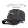 Vintage Parents Couple Baseball Hats Washed Cotton Baseball Cap Fashion Dad Hat  Gift