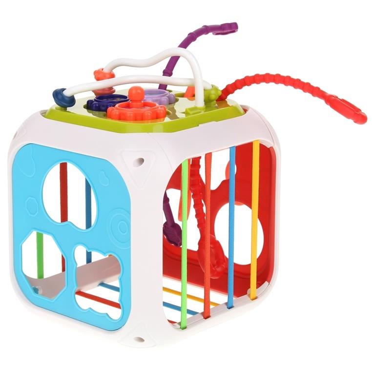 Educational Sensory Cube Sorter Blocks 7 In 1