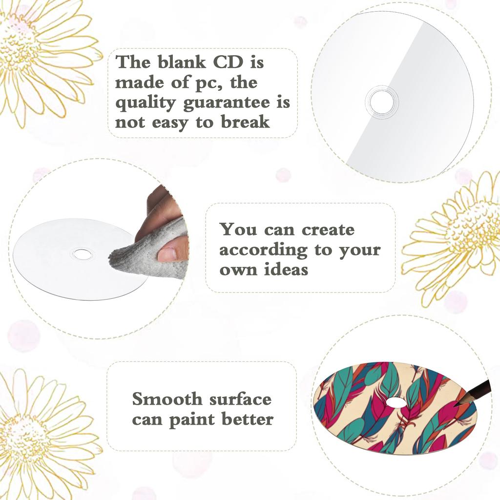 Wall Cd Decor Painting Clear Cds Dvd Room Decor