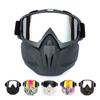 Lightweight High-strength Winter Snow Sports Ski Snowboard Snowmobile Face Mask Shield Goggles Glasses