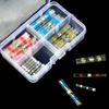 Set of 50pcs/100pcs Heat Shrink Butt Connectors Assortment Color Box Packed Low Temperature Soldering Wire Terminals