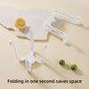 1 piece kitchen sink filter and drain rack durable plastic open storage design for easy cleaning