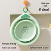 Foldable Silicone Washbasin for Kids and Dorms - Portable and Hangable