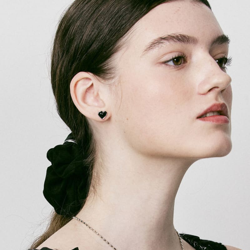 VINTAGE HOLLYWOOD Texture Pearl Flower Earrings_VH249OEA010M