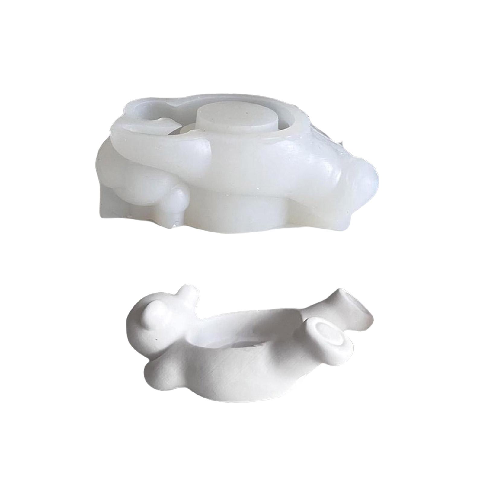 

Подсвечник Силиконовая форма Формы для подсвечников Форма медведя Рукодельные художественные принадлежности Подходит для изготовления подсвечника T1