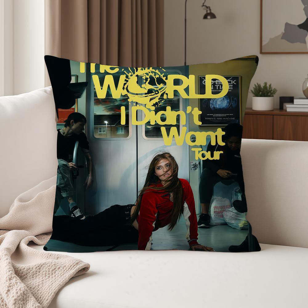 Singer NNatalie JJane The World I Didnt Want Pillow Case Suitable For Bedrooms Living Rooms Cars Home Decoration