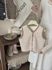 88301 Kids' Fashionable Fleece Vest - 2025 Autumn/Winter Warm Sleeveless Jacket