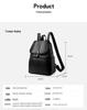 2024 Trendy Korean Women's PU College Backpack - Large Capacity, Casual Style