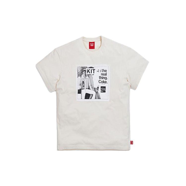 

Kith x Coca-Cola 60S Vintage Tee Ivory Unisex Tops Cream KH3880-104 M