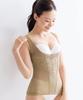 Body Shaper Shapewear Tank Top Medium Type for and Bust Makeup for Large 4L [Nissen] Stomach, Back, Waist, Women, Size, Mocha,