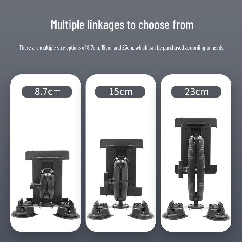 Anti-Shake Universal Tablet Bracket, 7-10 Inch, Full-Wrap, Thickened, Three-Proof with Ball Head