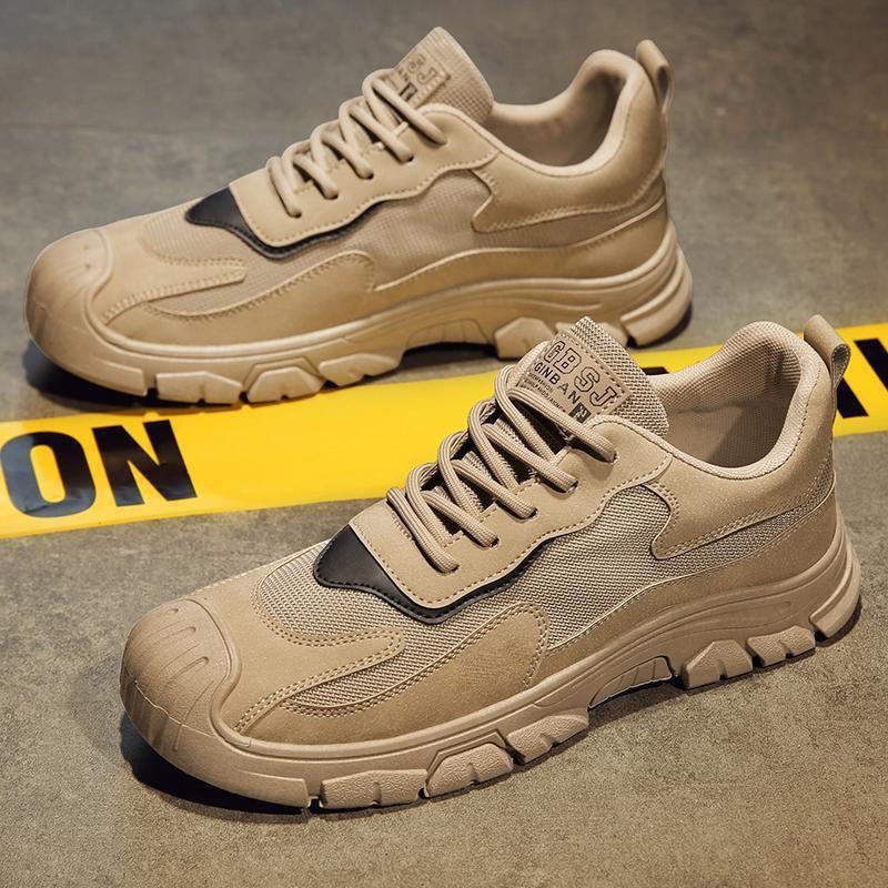 Wading shoes men's summer breathable mesh shoes wear-resistant retro trendy shoes non-slip sports soft sole non-slip mesh shoes outdoor shoes