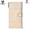 Humerpaul Women Leather Wallet Hand-held Wallet Large-capacity Multi-function First-layer Cowhide Wallet Folding Coin Purse