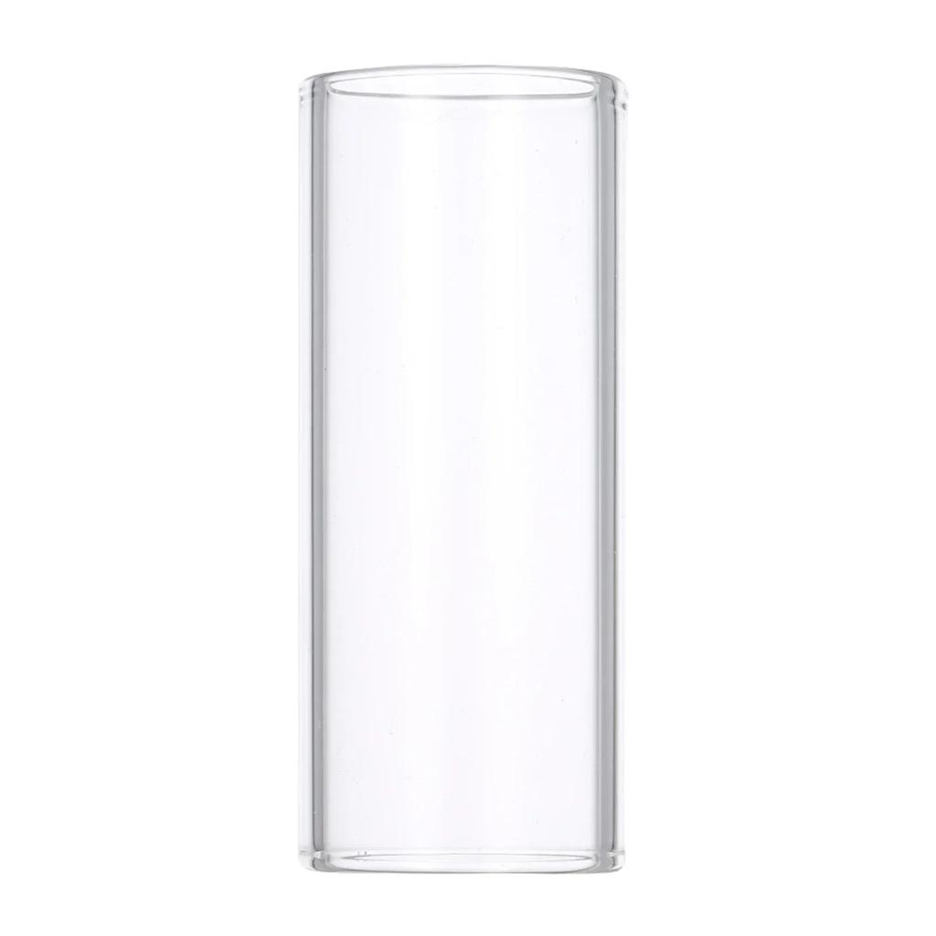 1PC 60MM High Guitar Slide Bar Stainless Steel Metal/Glass Finger Slides for Guitar Bass Banjo Ukulele String Instrument