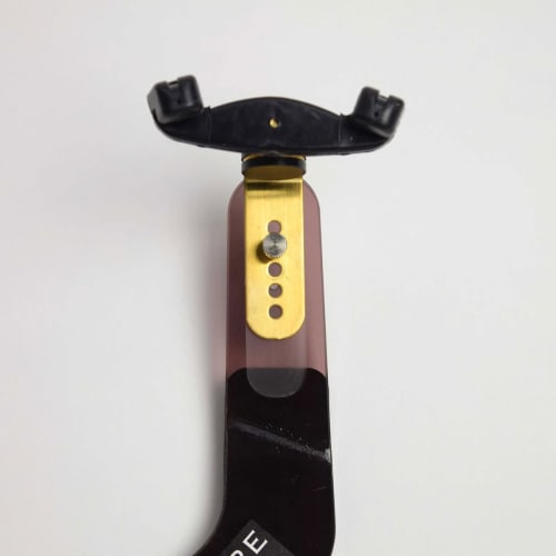 HOMARE H2-2678VNB Shoulder Rest for Violin, Black Legs, Homare