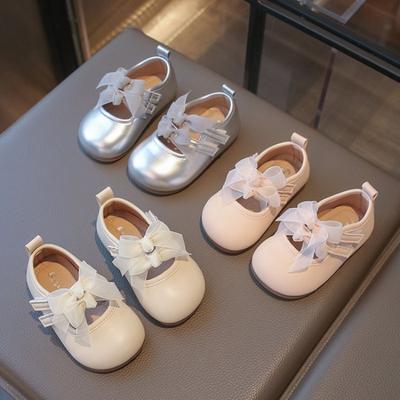 Chaussures pour filles nouveau style - Chaussures simples pour bébé, Chaussures en cuir, Semelle souple, Chaussures pour bébé
