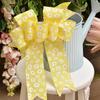 YAMA 2.5inch*10Yard Spring Wired Edge Ribbon  for DIY Handmade Decoration for Gift Wrapping Craft Supplies & Materials Butterfly