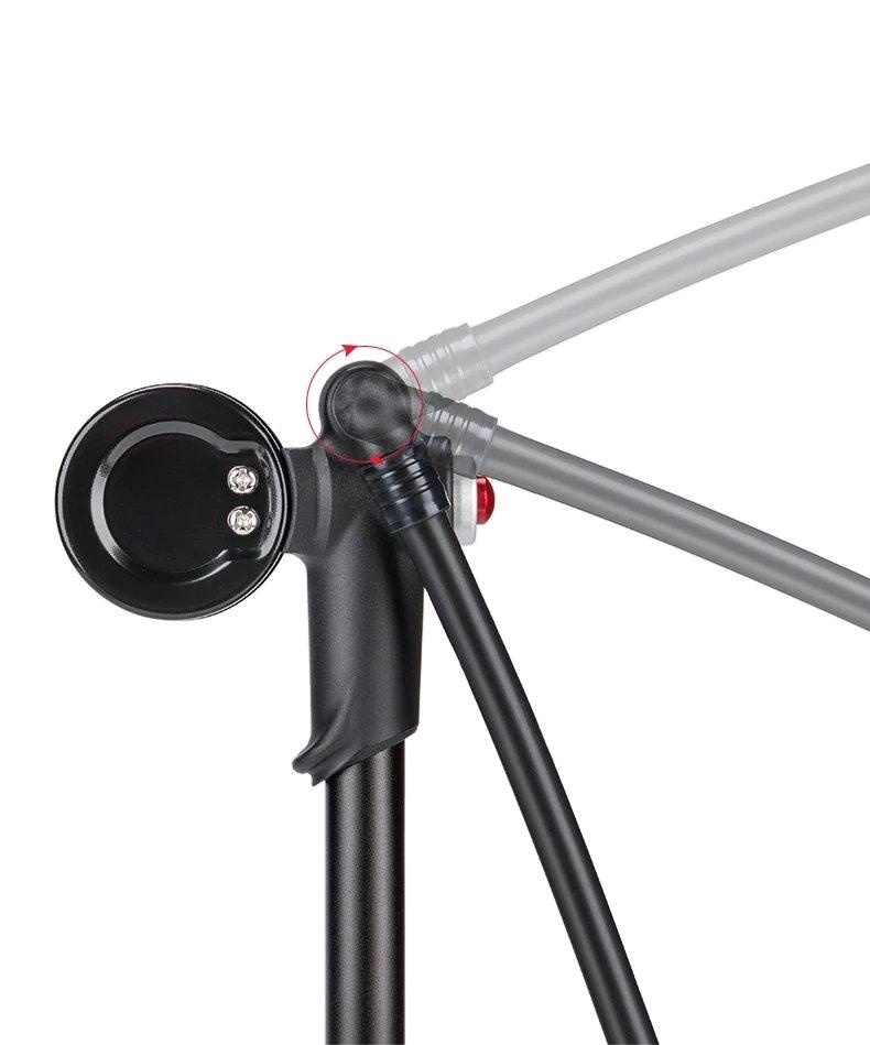 Portable Bicycle Shock Absorber Pump with Hose and Pressure Gauge Gewage GE-002