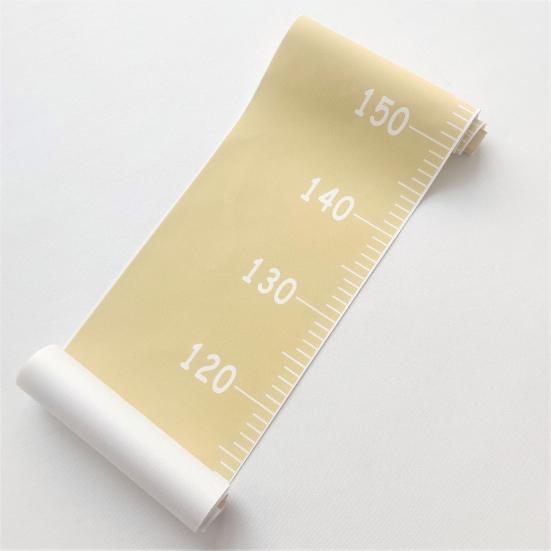 Growth Chart Removable Nordic Style Solid Color Height Measurement Ruler for Living Room