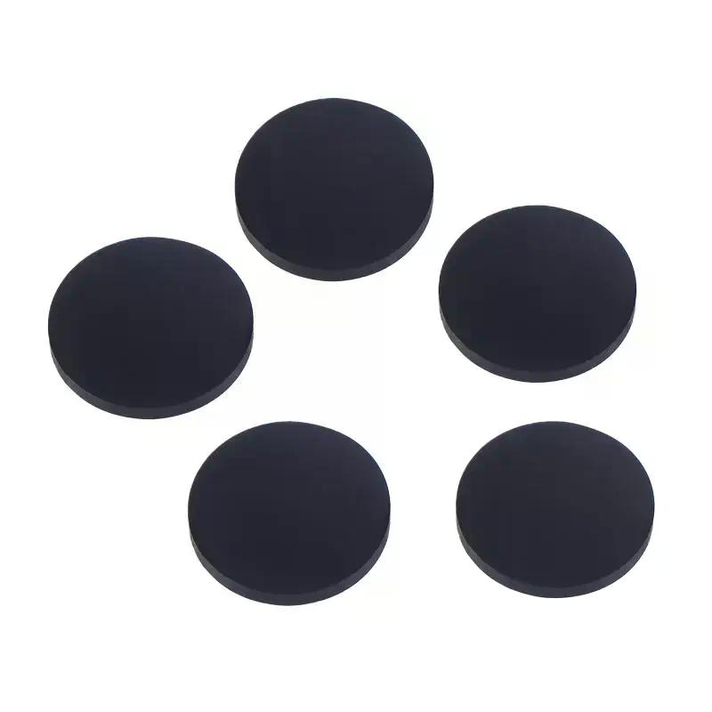 5 PZ Filtro Passa Lunga Onda Infrarossa Alta Qualità Nero 780-1600nm Rotondo Diametro=11mm Spessore=1.0MM Per Fotocamere IR Lenti per Scheda M12