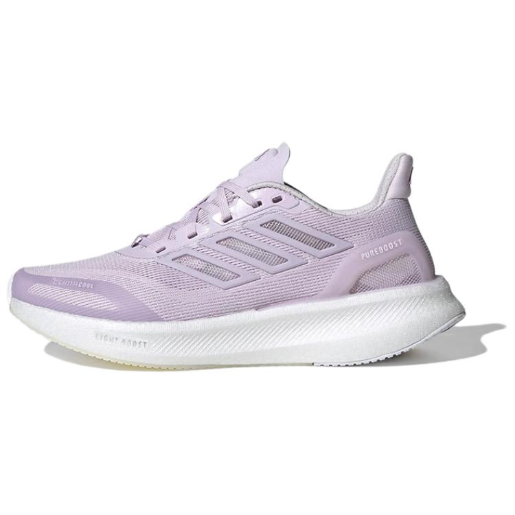 

Adidas Pureboost Anti Slip Wear Resistant Low Top Running Shoes Women s Purple Sneakers JP6679 38⅔ фиолетовый