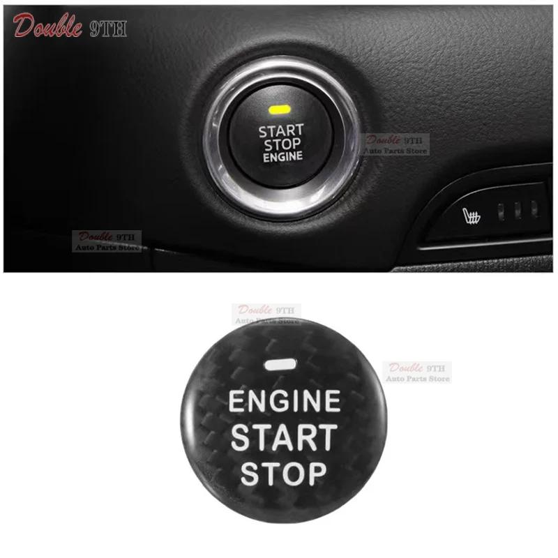 

Наклейки из углеродного волокна для кнопки запуска двигателя одним щелчком для Mazda 2 3 6 CX3 CX4 CX5 CX7 CX9 CX30 RX8 MX5 MX3 MS MP