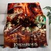 1PC The Lord of the Rings blanket, all-season lightweight home office outdoor nap multifunctional blanket, Christmas gifts