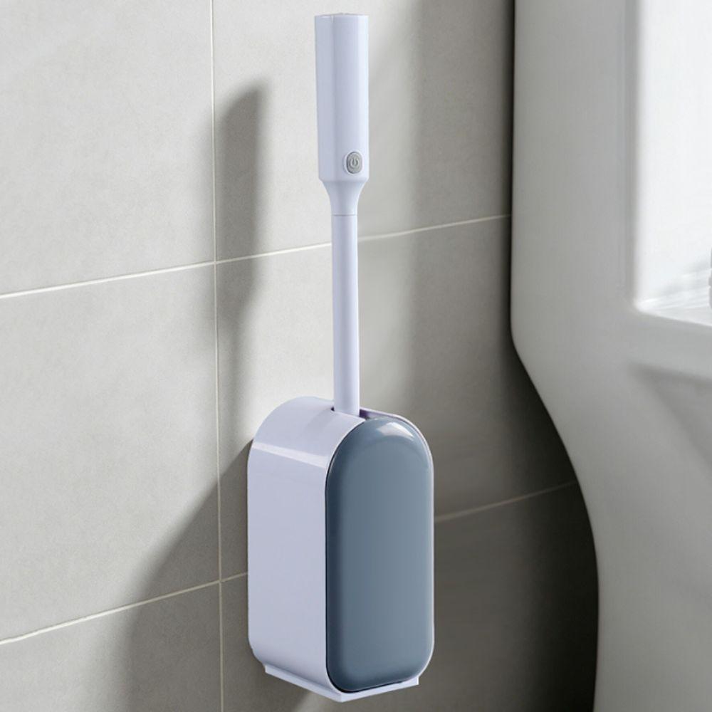 Smart Intelligent Toilet Brush Electric Smart Toilet Brush Toilet Brush With Base  Bathroom