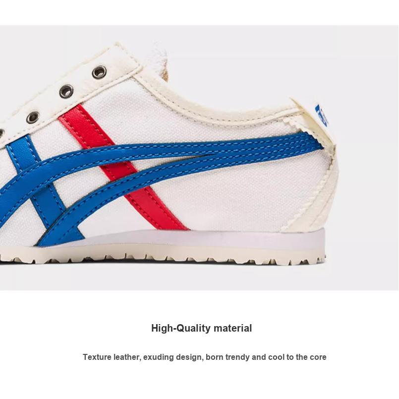 Onitsuka Tiger Kids Mexico 66 Slip‑on White/Red/Blue 1184A085-100
