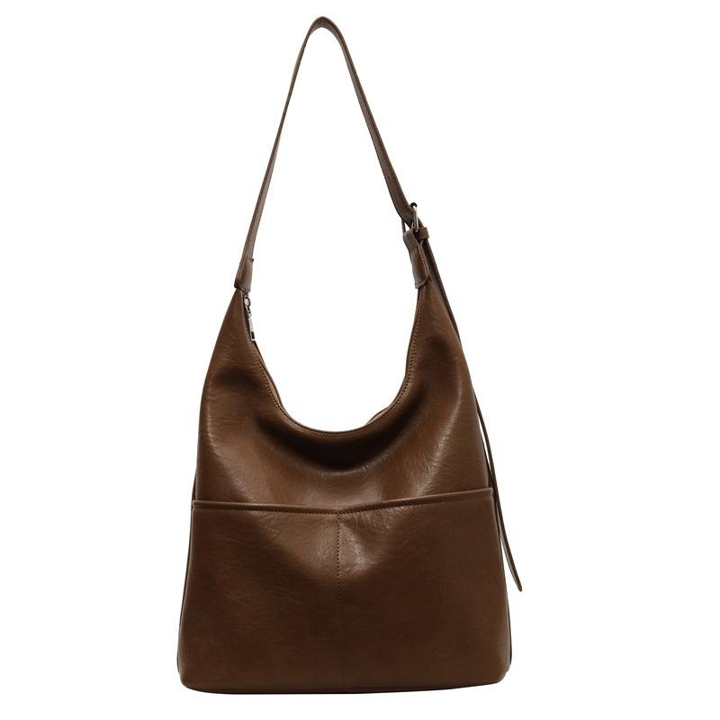 Retro underarm bag women's new versatile fashion tote bag niche large capacity mother and child shoulder bag