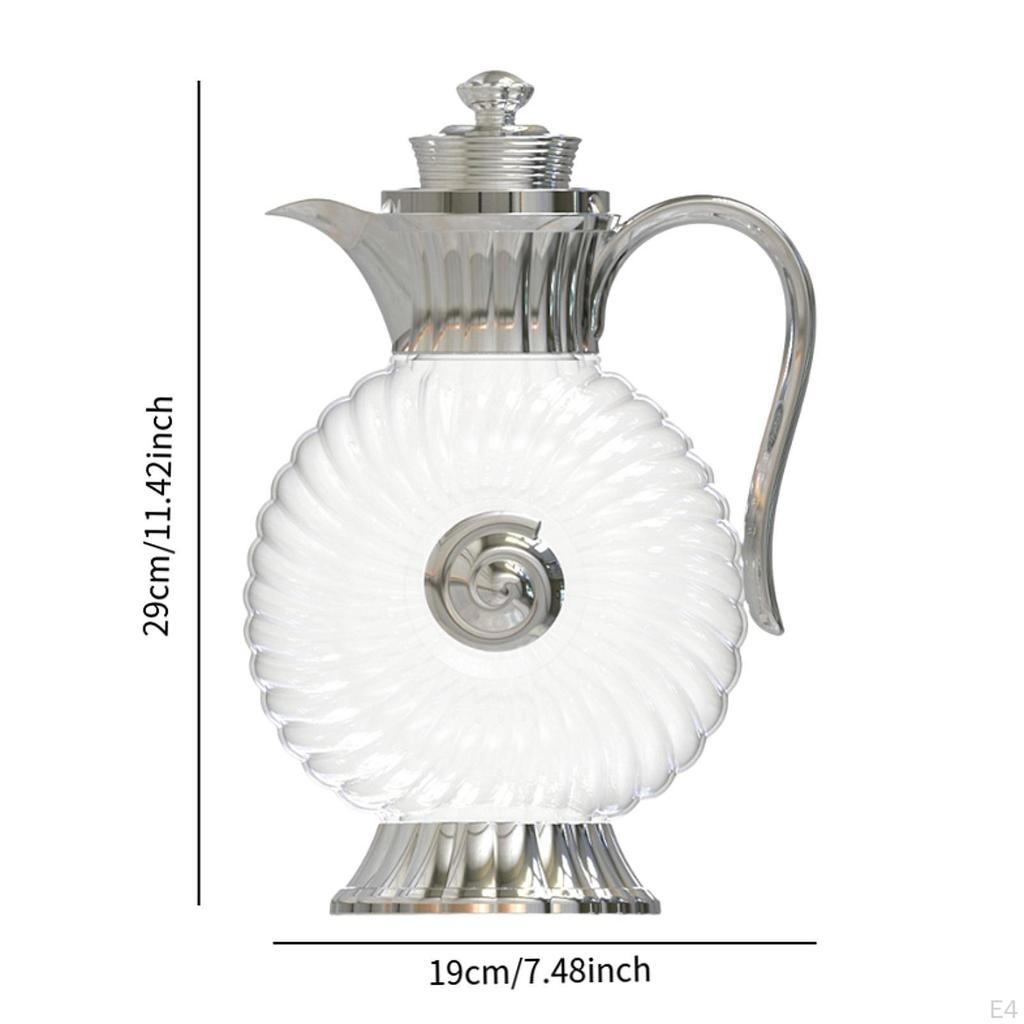 Glass Pitcher Iced Tea Cold Water Dispenser with Spout Jug Arabic Carafe for