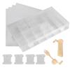 Embroidery Floss Organizer Box Milk White Cross Stitch Plastic Bobbins Manual Winding Machine