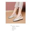 New Solid-color Soft-soled and Soft-top Wedge Heel Sandals for Women