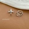 Elegant Four-Pointed Star Ear Cuffs – Stylish Women's Luxury Earrings