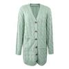 Womens Boho Patchwork Cardigan Long Sweater Open Front Knit Sweaters Coat