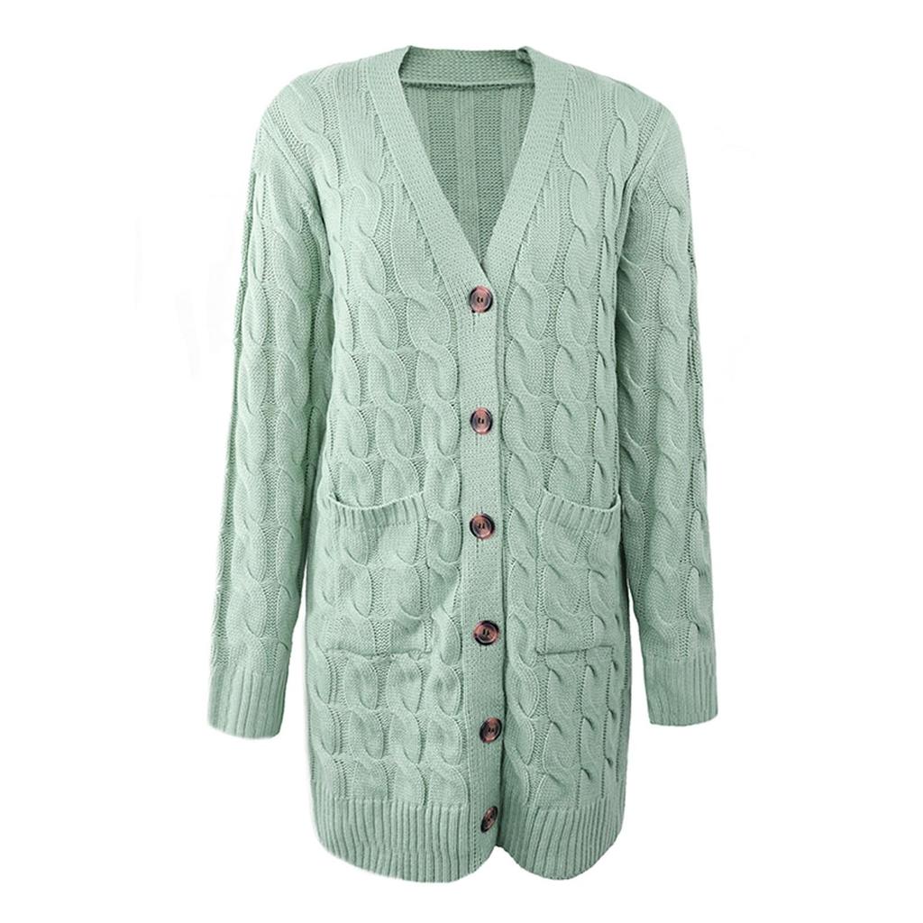 Womens Boho Patchwork Cardigan Long Sweater Open Front Knit Sweaters Coat