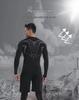 Men's Sci-Fi High Elasticity Quick-Dry Sports Set - Breathable, Tight Fit for Running & Basketball