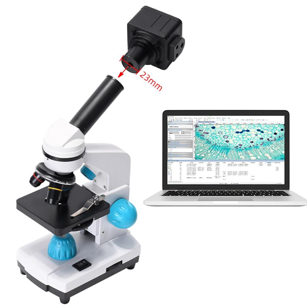 5MP Cmos Microscope USB Camera, Digital Electronic Eyepiece, Free Drive, High Resolution Microscope, High Speed Industrial Camera