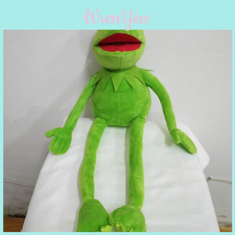 Adorable 18-inch Kermit Muppet Frog Plush Toy Doll For Soft Cuddly Fun