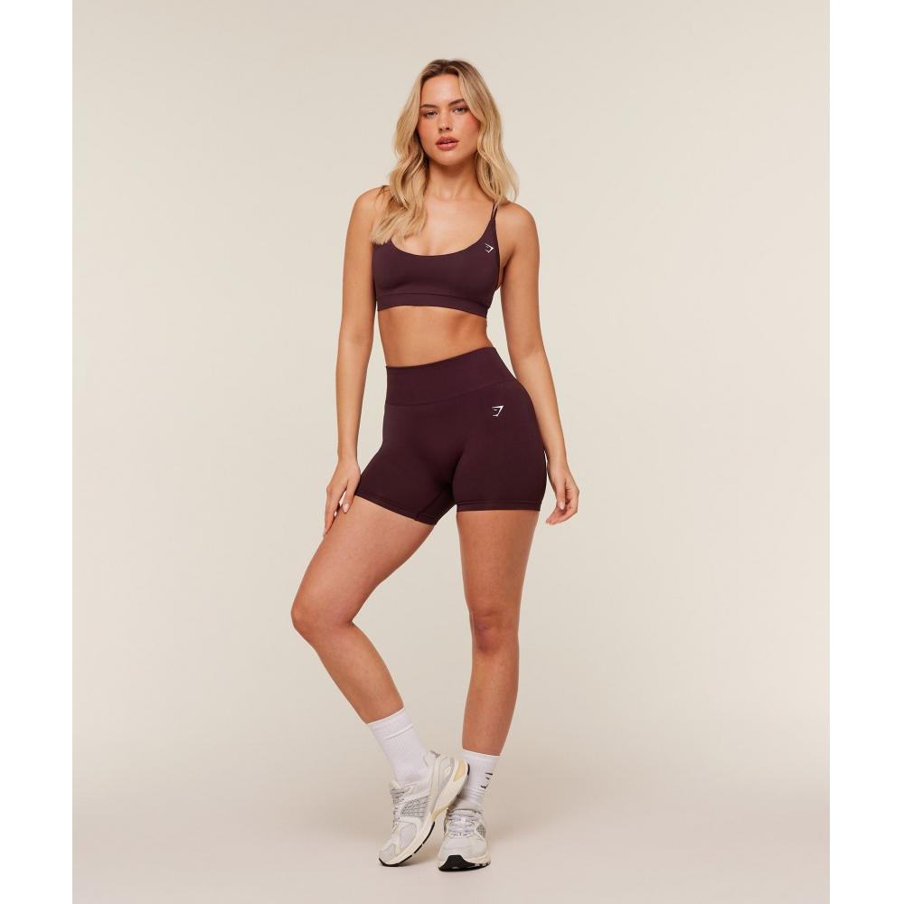 Gymshark Everyday Seamless Shorts 2.0 Gs Cherry Purple B6b3f Pcds