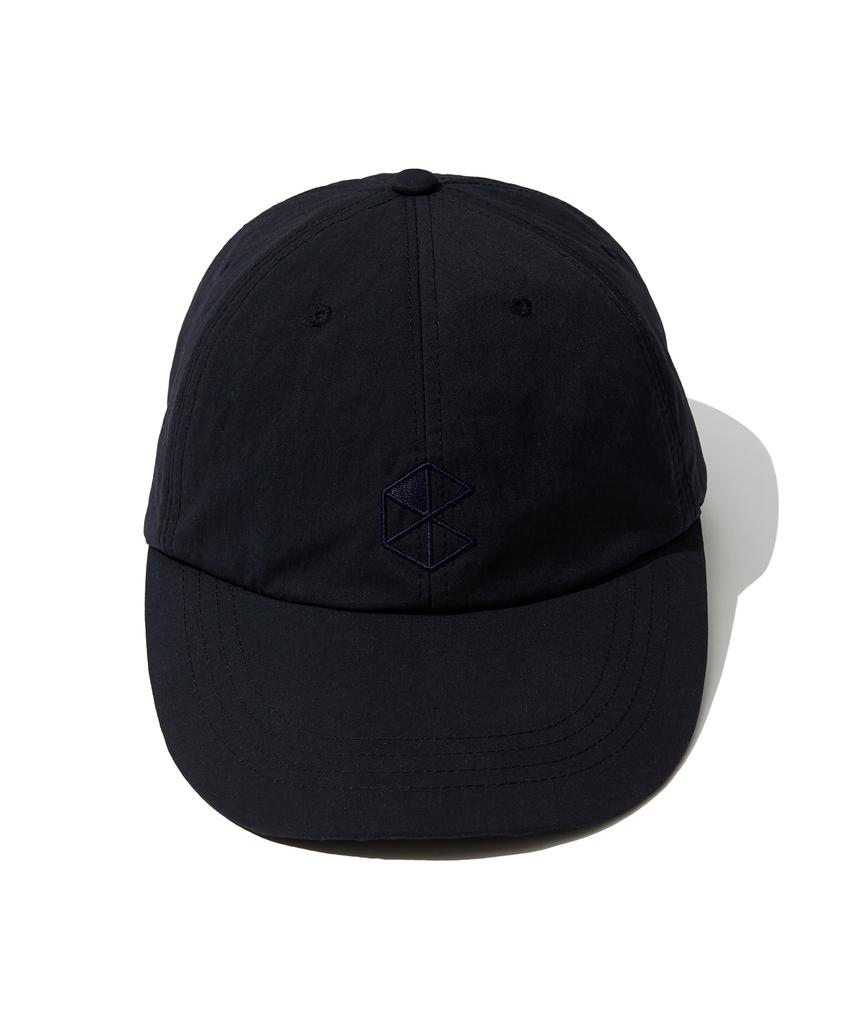 CITY STREET Logo Nylon Long Bill Cap Navy