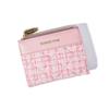 PU Leather Short Wallet Luxury Solid Color Large Capacity Coin Purse Mini Money Bag Girl