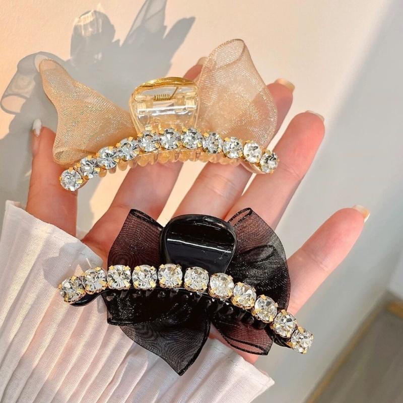 Bowknot Hairpins Bows Hair Claw Clip Stylish Bowknot Barrettes Bows Hair Clips Hair Accessories for Everyday Use