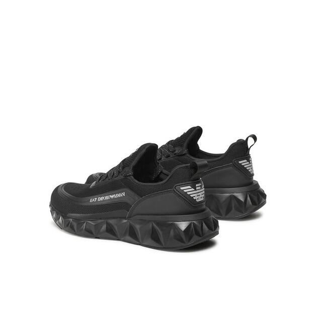 Мужские кроссовки EA7 Emporio Armani X8x106 xk262 n763 чёрные