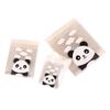 100Pcs/Pack Panda Decoration Self-Adhesive Cookies Bag Wedding Candy Bags