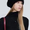WNDERKAMMER Angora beret_Black