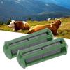 2pcs Cow Magnets Strong Plastic Shell Magnets for Trap Iron Substance in Livestock Stomach(HL Q9 )