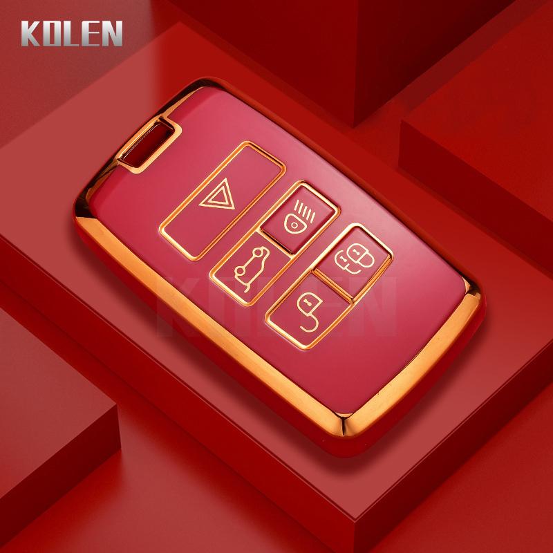 New Tpu Car Remote Key Case Cover Shell For Land Rover Range Rover Evoque Discovery Sport Velar For Jaguar Xe Xf E-Pace F-Pace