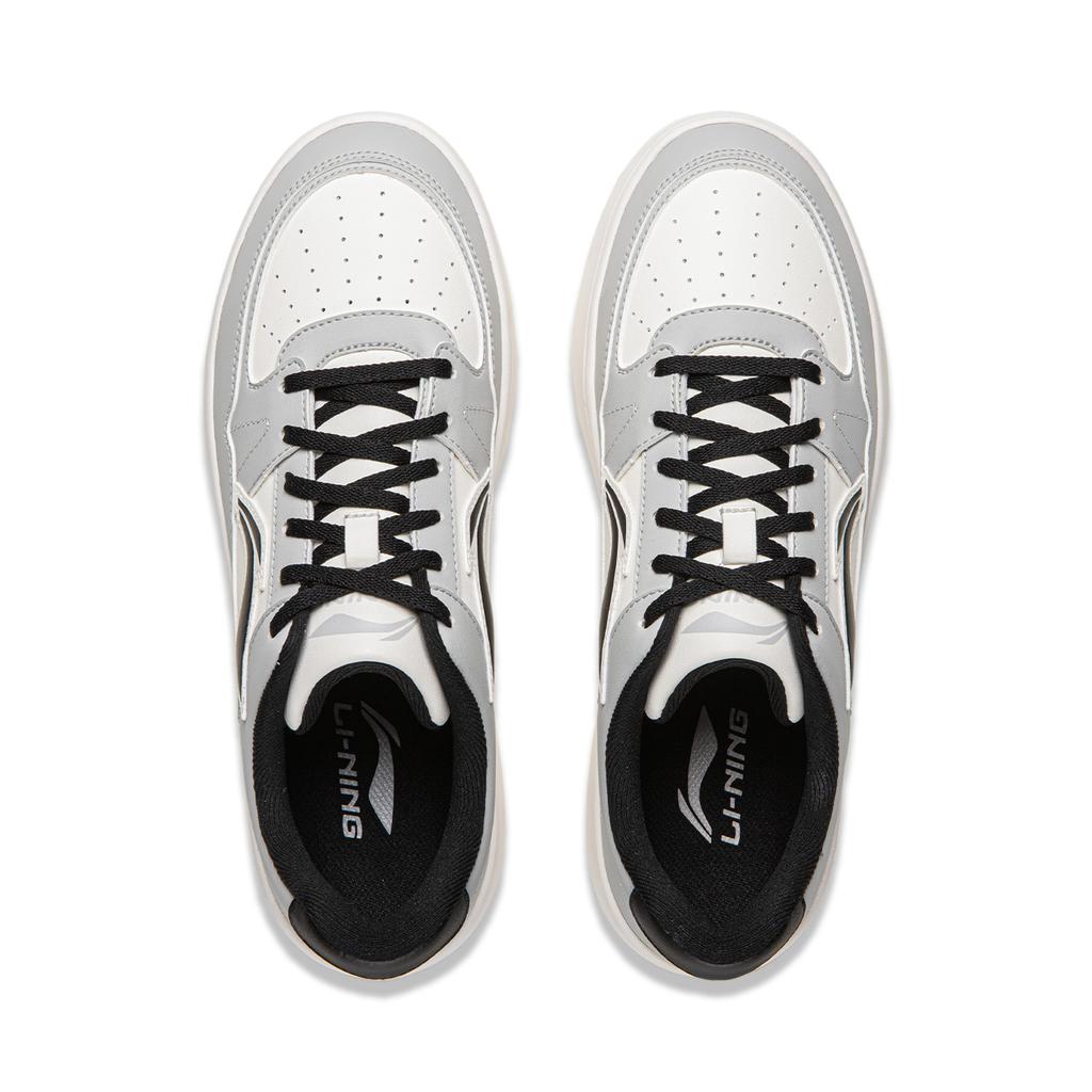 Li Ning January 1.0 Abrasion Resistant Lightweight Breathable Height Increasing Low top Skateboard Shoes Men's AGCV493-7